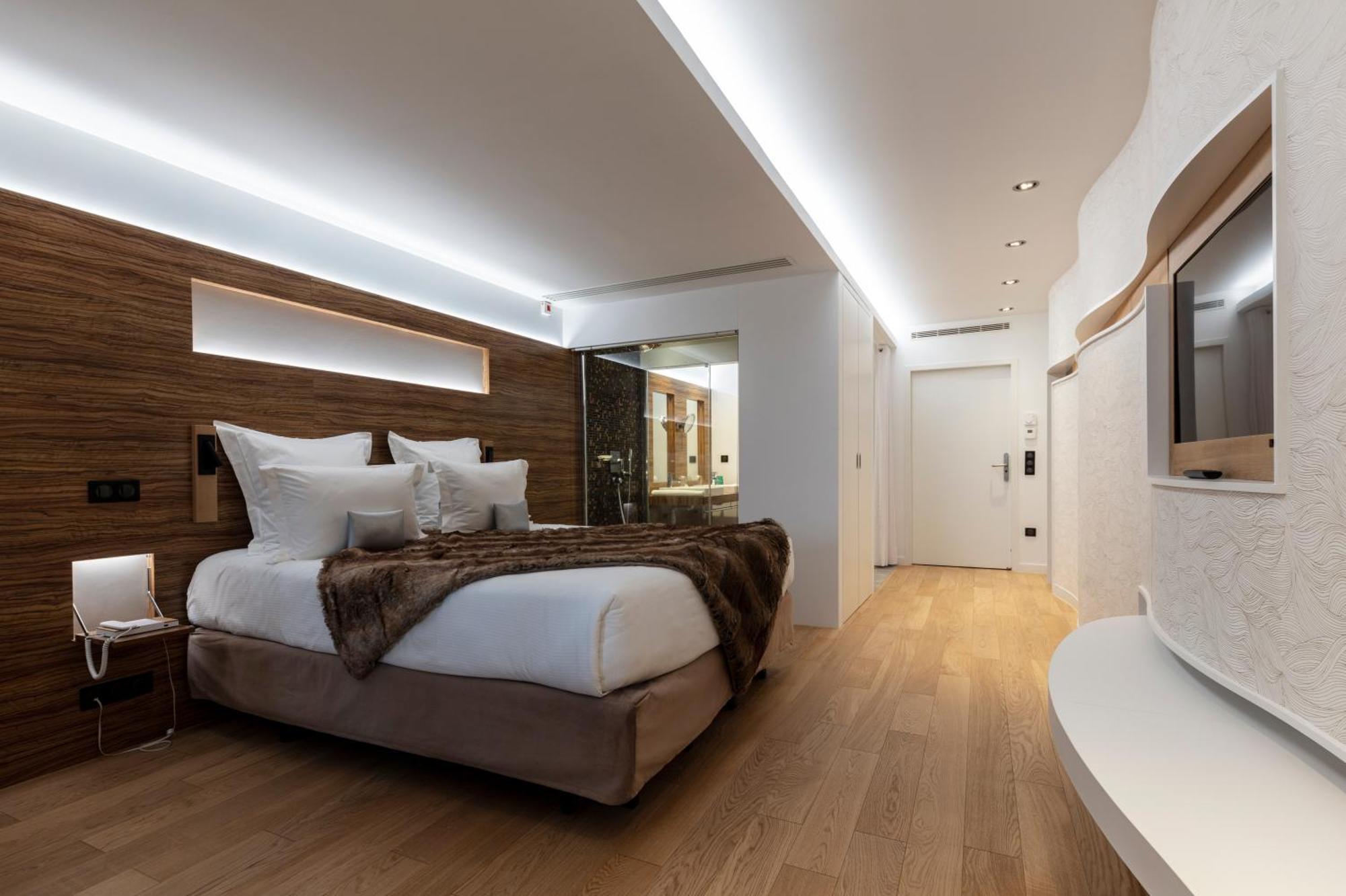 Hotel & Restaurant Origines Par Adrien Descouls - Teritoria Le Broc  部屋 写真